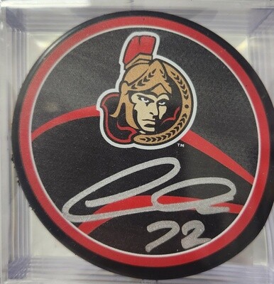 Thomas Chabot Signed Puck