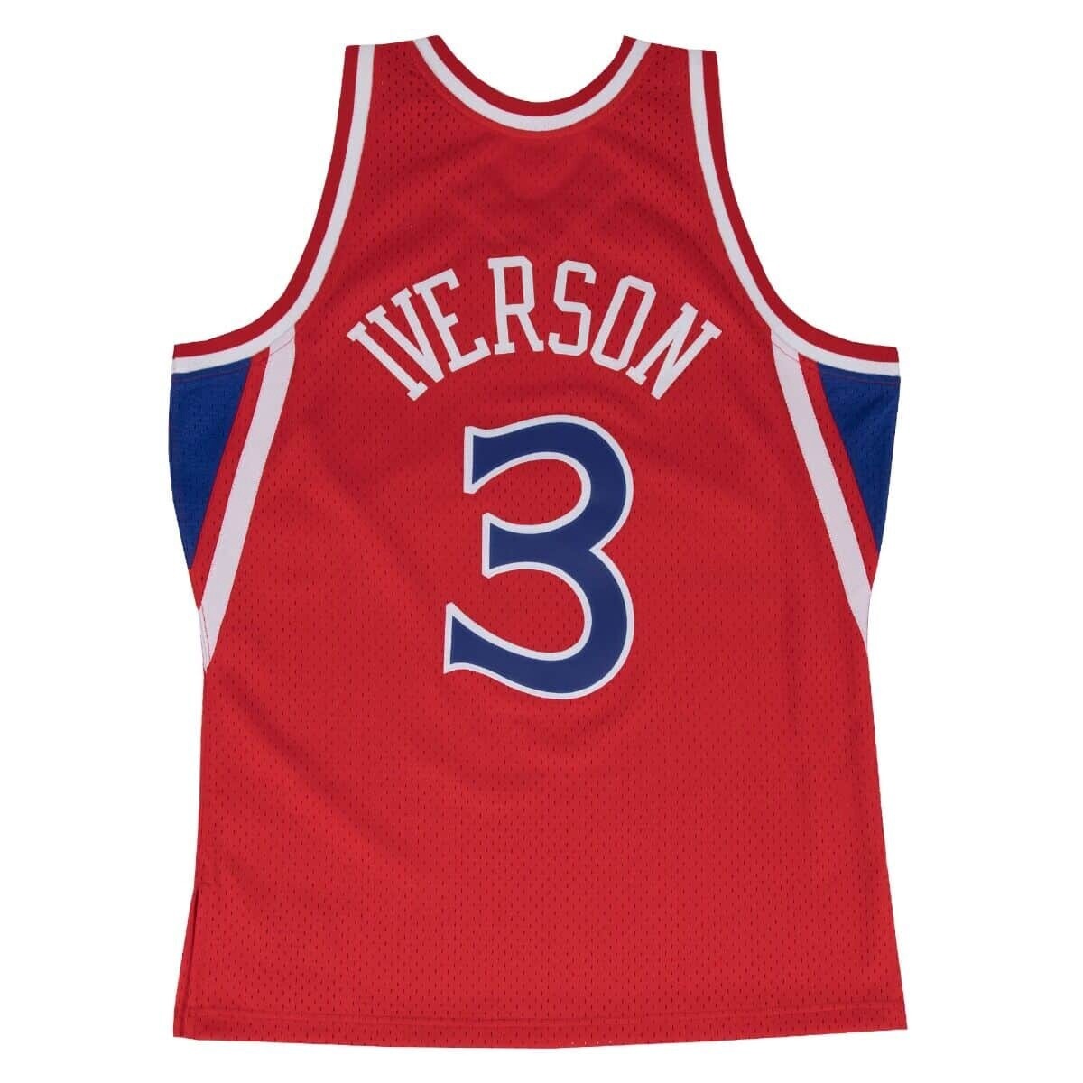 Allen Iverson Swingman Jersey HWC (Red)