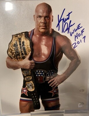 Kurt Angle Singed Photo (8x11)