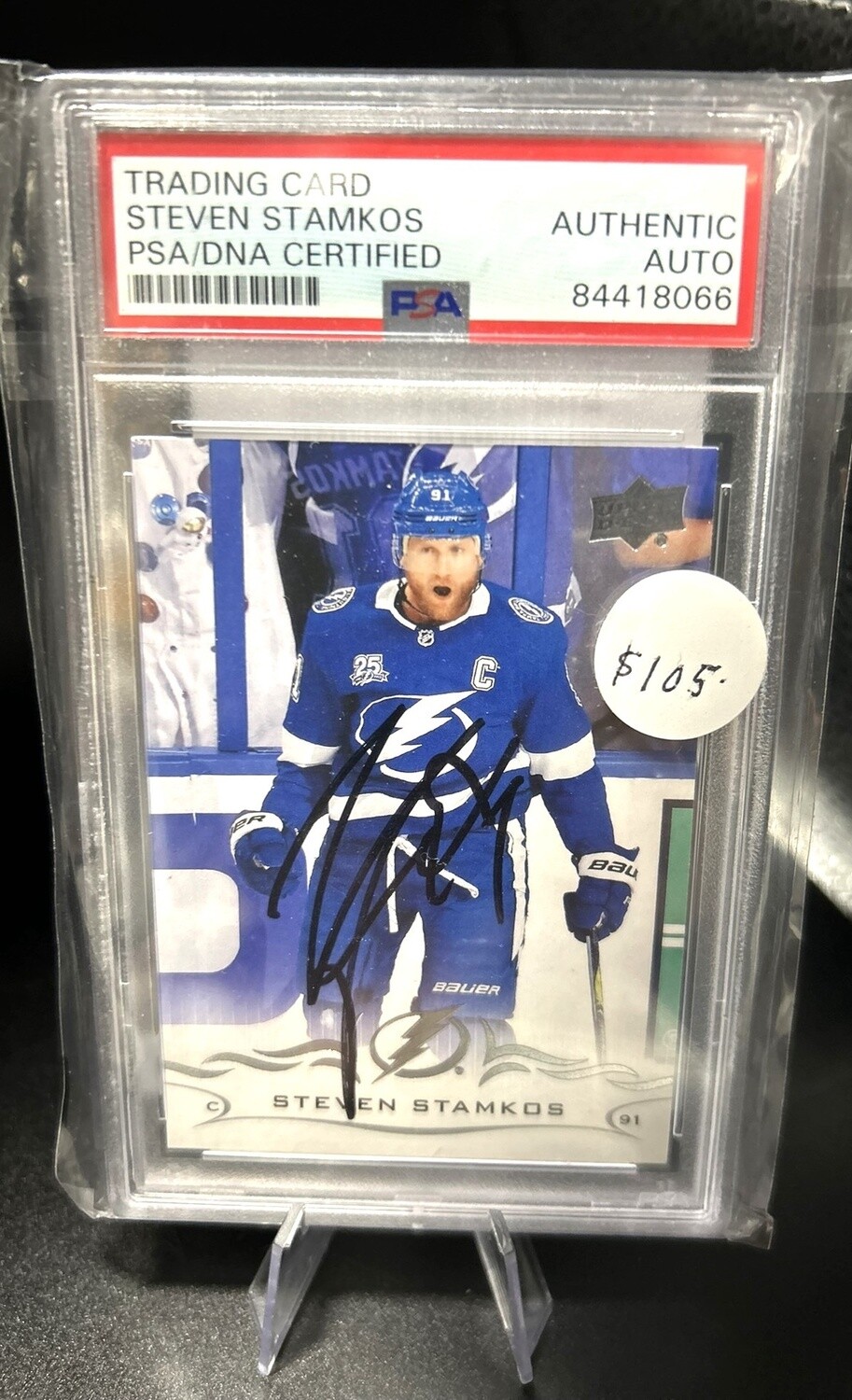 Steven Stamkos PSA/DNA Certified Signed Card