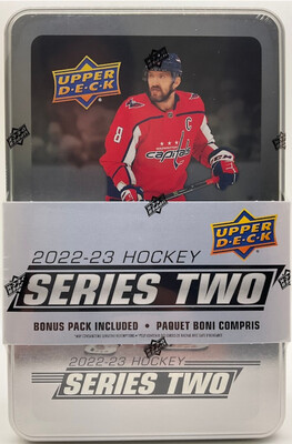 WAX 2022-23 Upper Deck Hockey Series 2 TIN