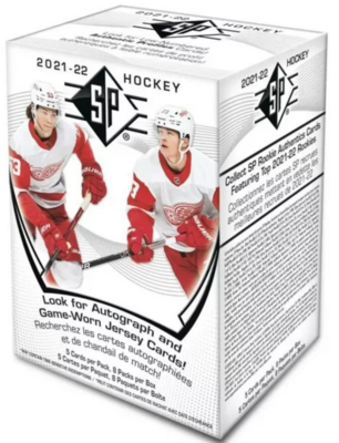 WAX 2021-2022 Upper Deck Hockey SP Authentic (Retail)