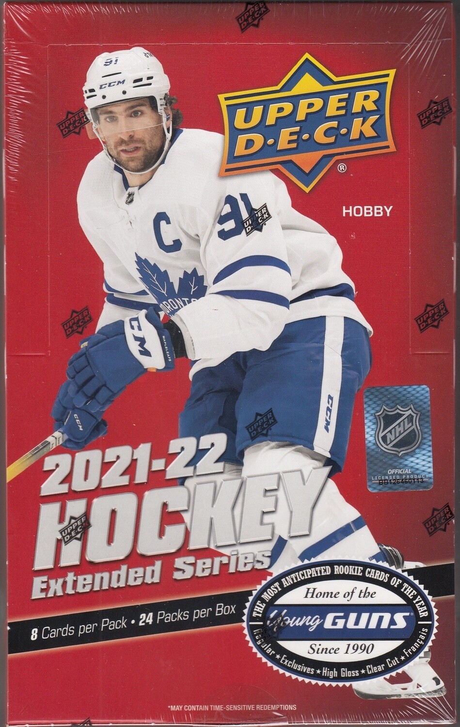 2021-22 Upper Deck Hockey Extended Series (Hobby Box)
