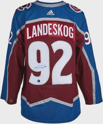 Gabriel Landeskog Signed Jersey (Maroon)
