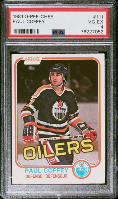 1981 OPC Paul Coffey PSA 4
