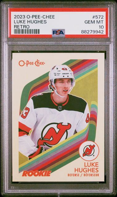 2023 OPC Luke Hughes Retro PSA 10