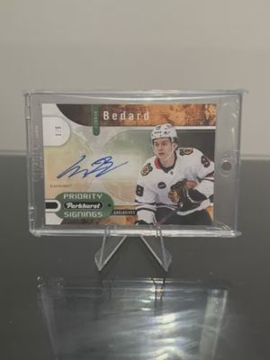 2024 Upper Deck Parkhurst Priority Signings Connor Bedard /5