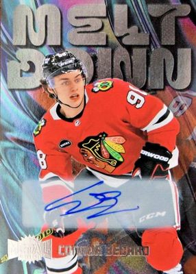 2023-24 Metal Universe Connor Bedard Melt Down Autograph