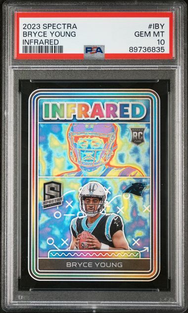 2023 Panini Spectra Bryce Young Infrared PSA 10