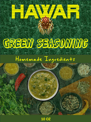 HAWAR GREEN SEASONING 10oz