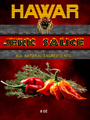HAWAR JERK SAUCE 8oz