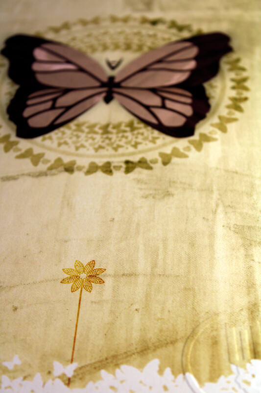 Graceful Touch Butterfly Art Print