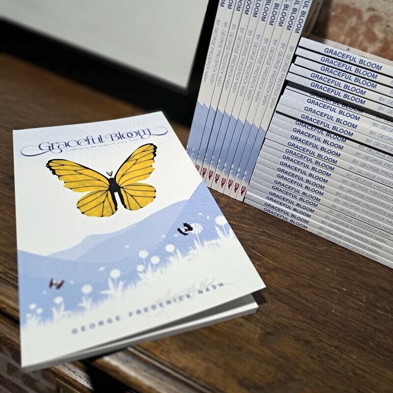 Graceful Bloom Poetry Book