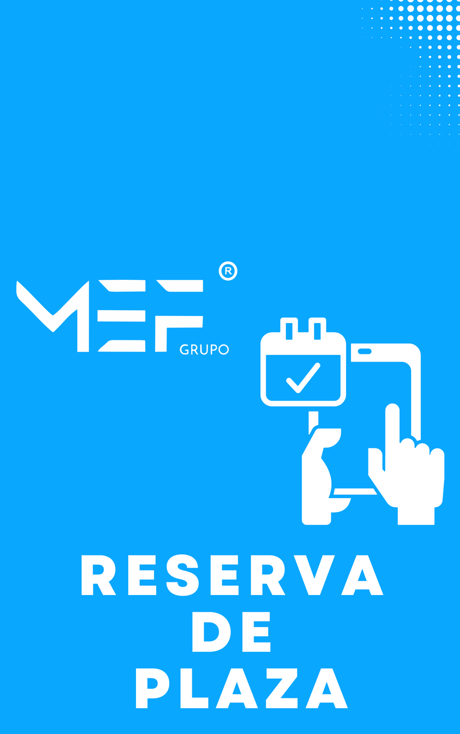 Reserva de Plaza para formación