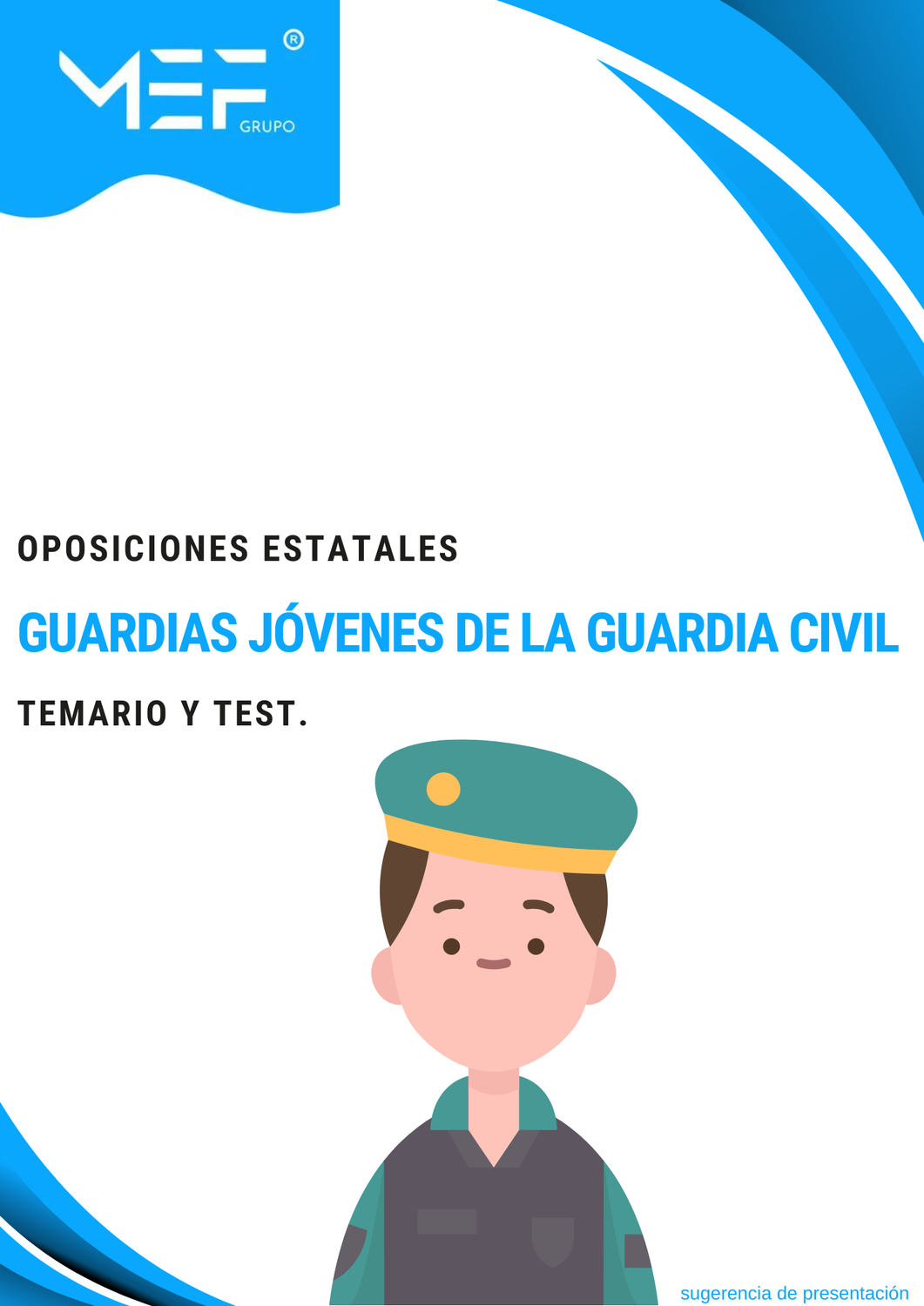 Guardias Jóvenes de la Guardia Civil. Prueba de conocimientos. Temario y Test.