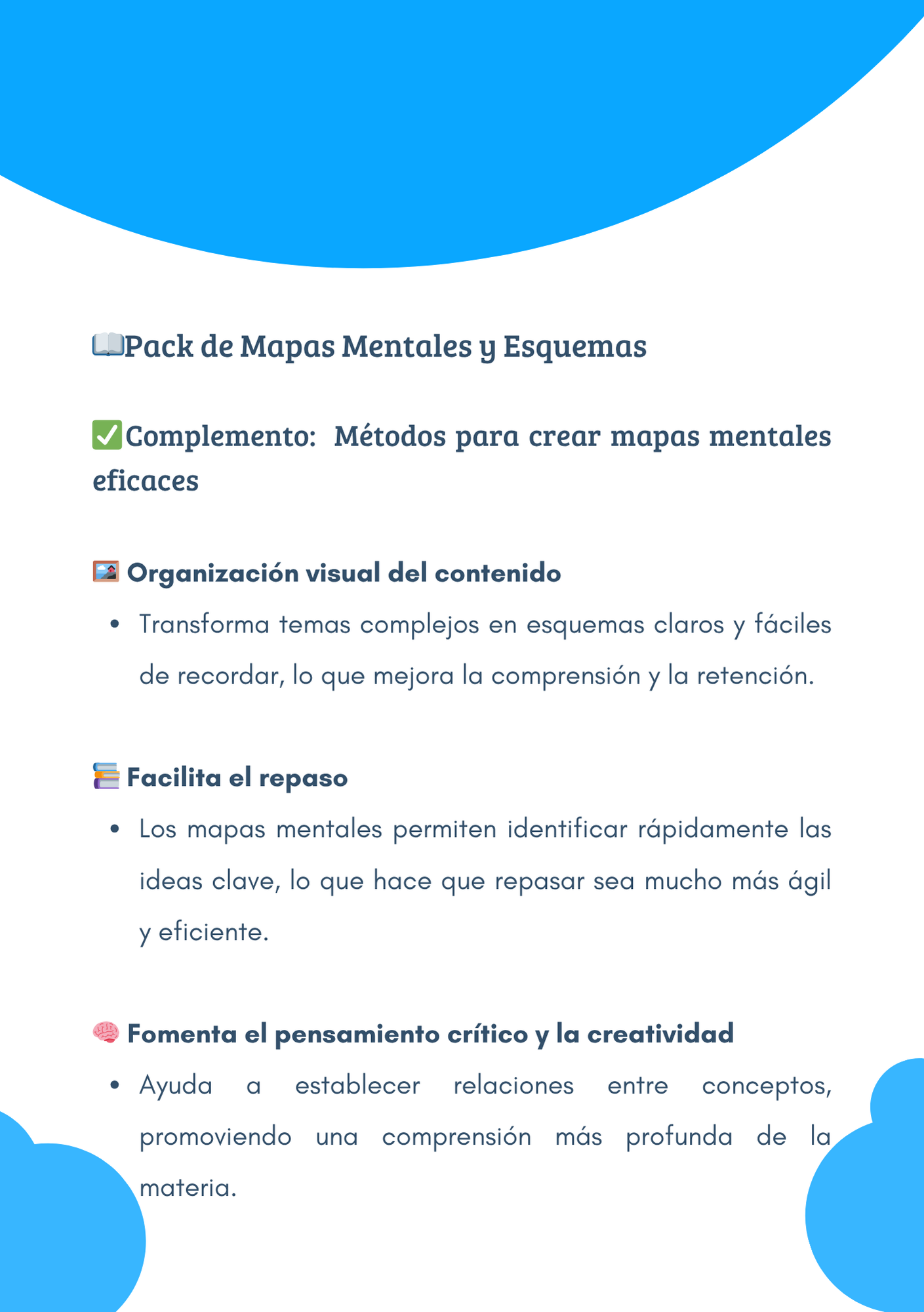 Métodos para crear mapas mentales eficaces
