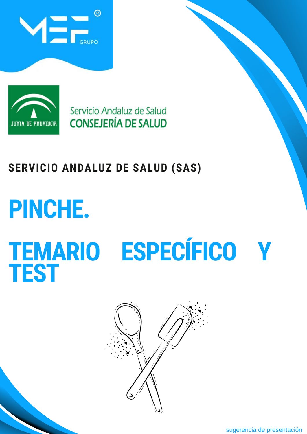 SAS 2025. Pinche del Servicio Andaluz de Salud. Temario Específico y Test