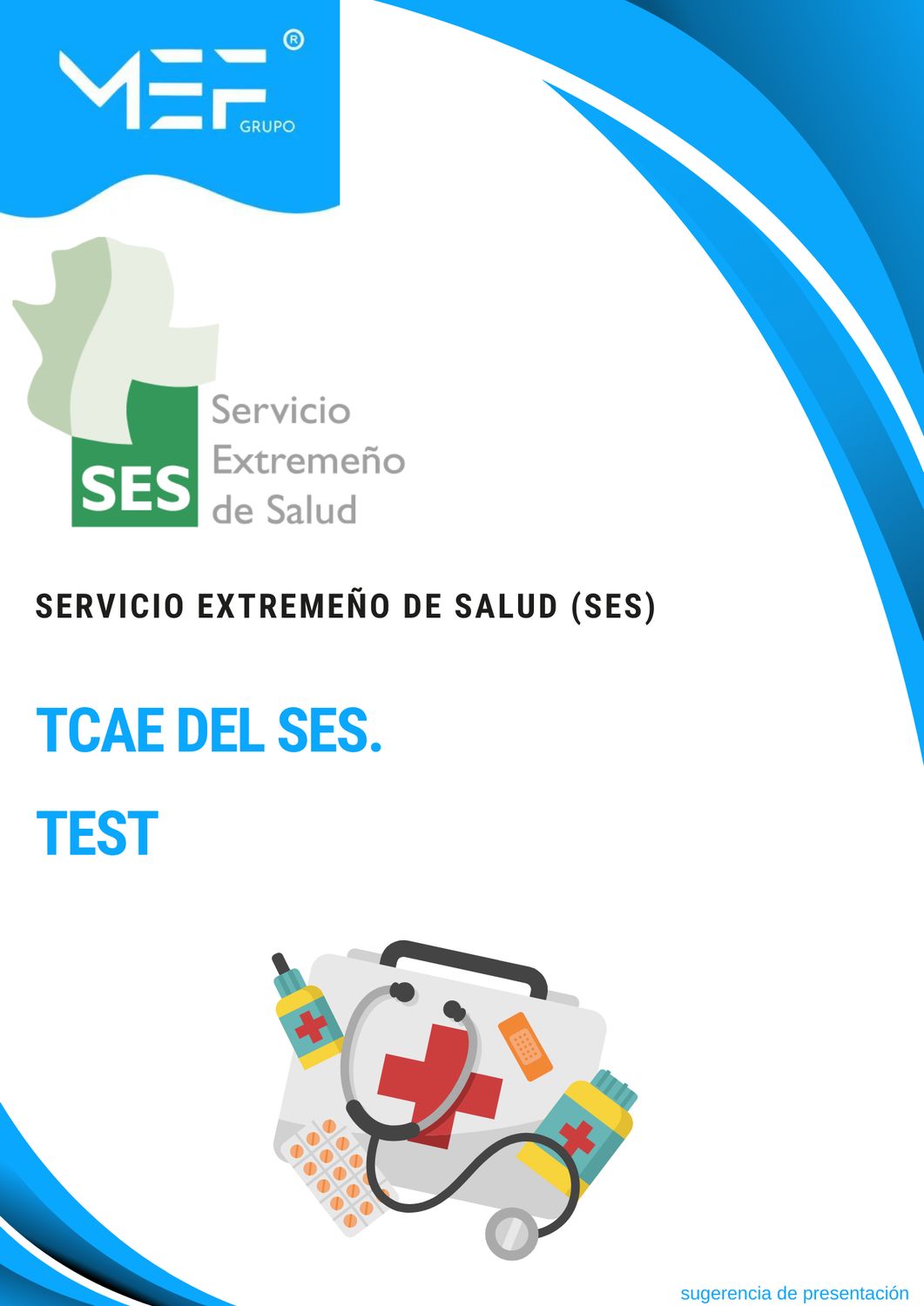 Test. TCAE del Servicio Extremeño de Salud.