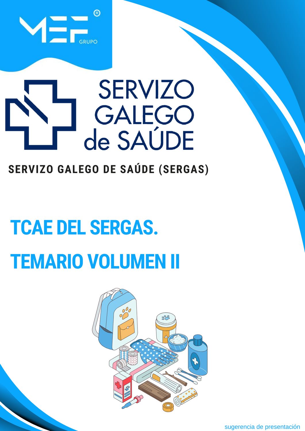 TCAE del SERGAS. Temario Volumen 2.