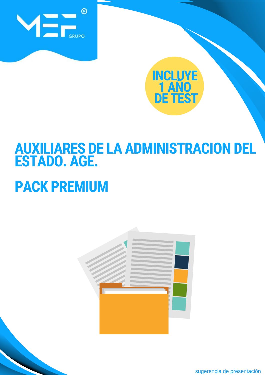 PACK PREMIUM Auxiliares de la Administración del Estado AGE + 1 AÑO de test online gratis.