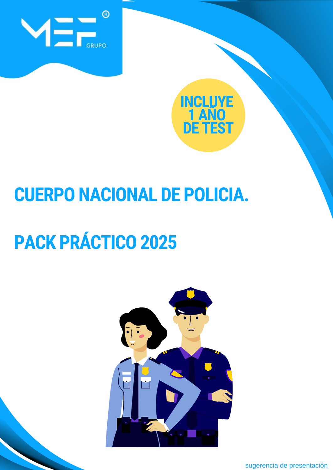 Pack PRÁCTICO 2025. Cuerpo Nacional de Policía + 1 AÑO de test online gratis