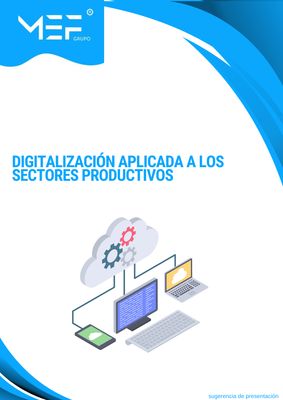 M12: Digitalización aplicada a los sectores productivos