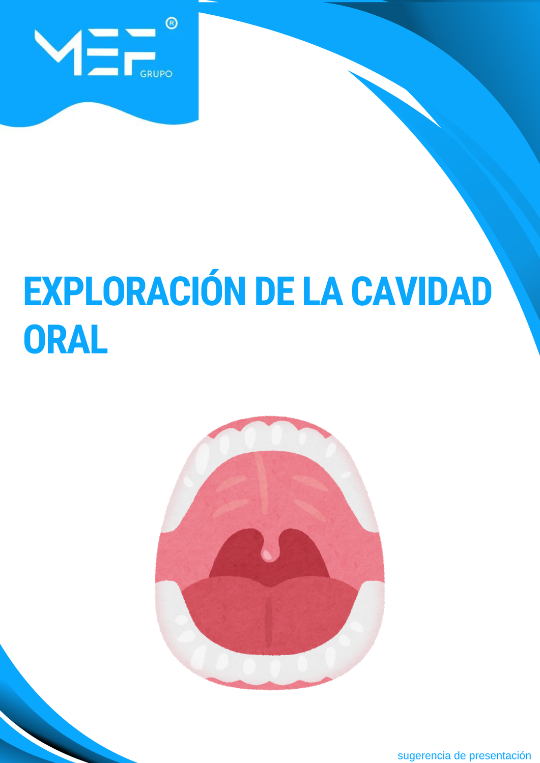 M03: Exploración de la cavidad oral