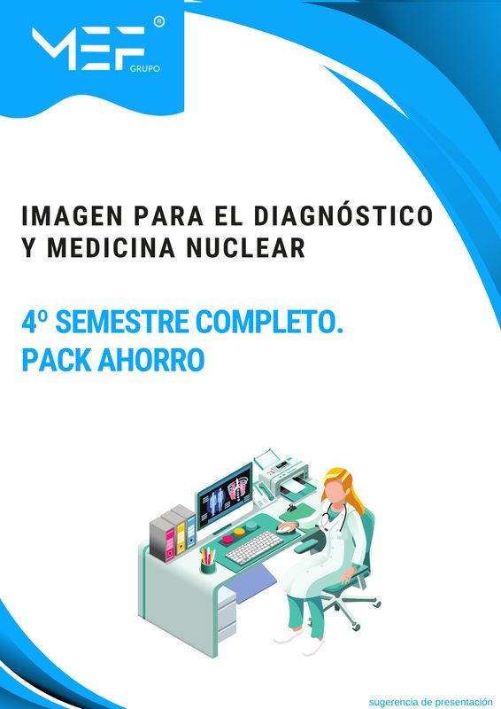 FP OFICIAL A DISTANCIA. Imagen para el Diagnóstico y Medicina Nuclear. 4º Semestre Completo. Pack Ahorro FP OFICIAL A DISTANCIA. Imagen para el Diagnóstico y Medicina Nuclear. 4º Semestre Completo. Pack Ahorro