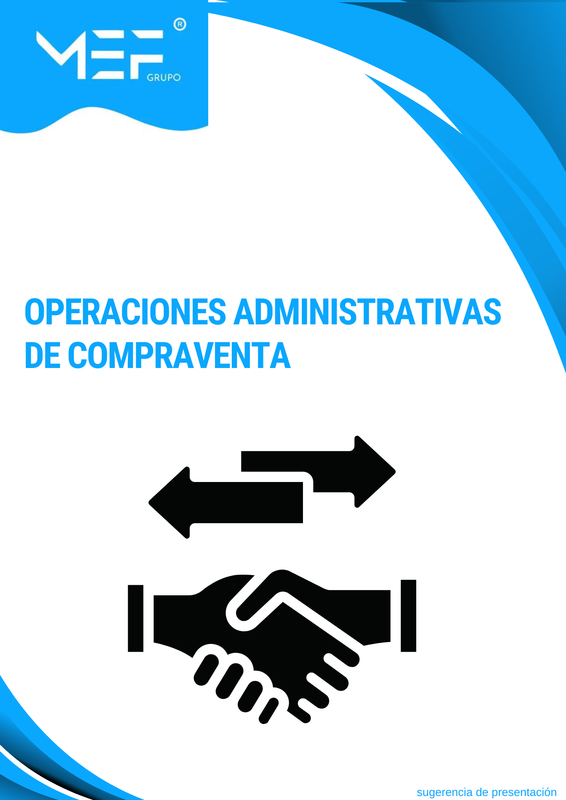 M02: Operaciones administrativas de compraventa