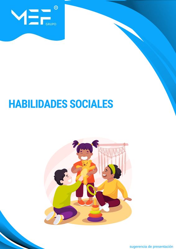 M08: Habilidades sociales M08: Habilidades sociales