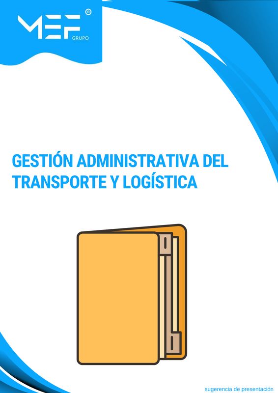 M12: Gestión administrativa del transporte y logística