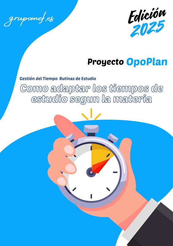 Como adaptar los tiempos de estudio según la materia