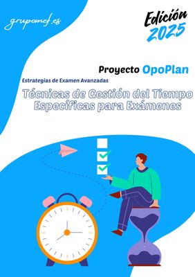 Técnicas de gestión del tiempo específicas para exámenes