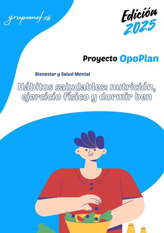 Hábitos saludables: nutrición, ejercicio físico y dormir bien