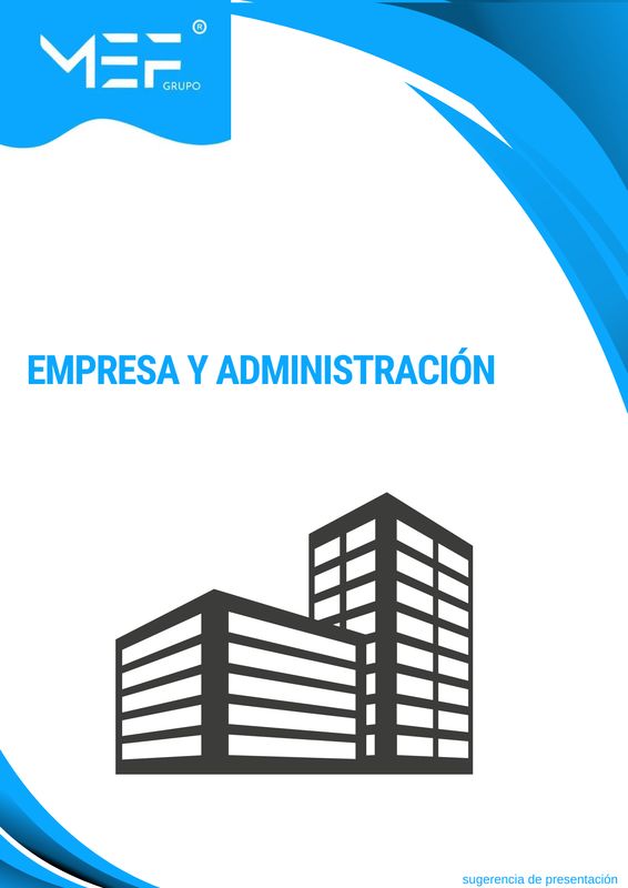 M09: Empresa y administración