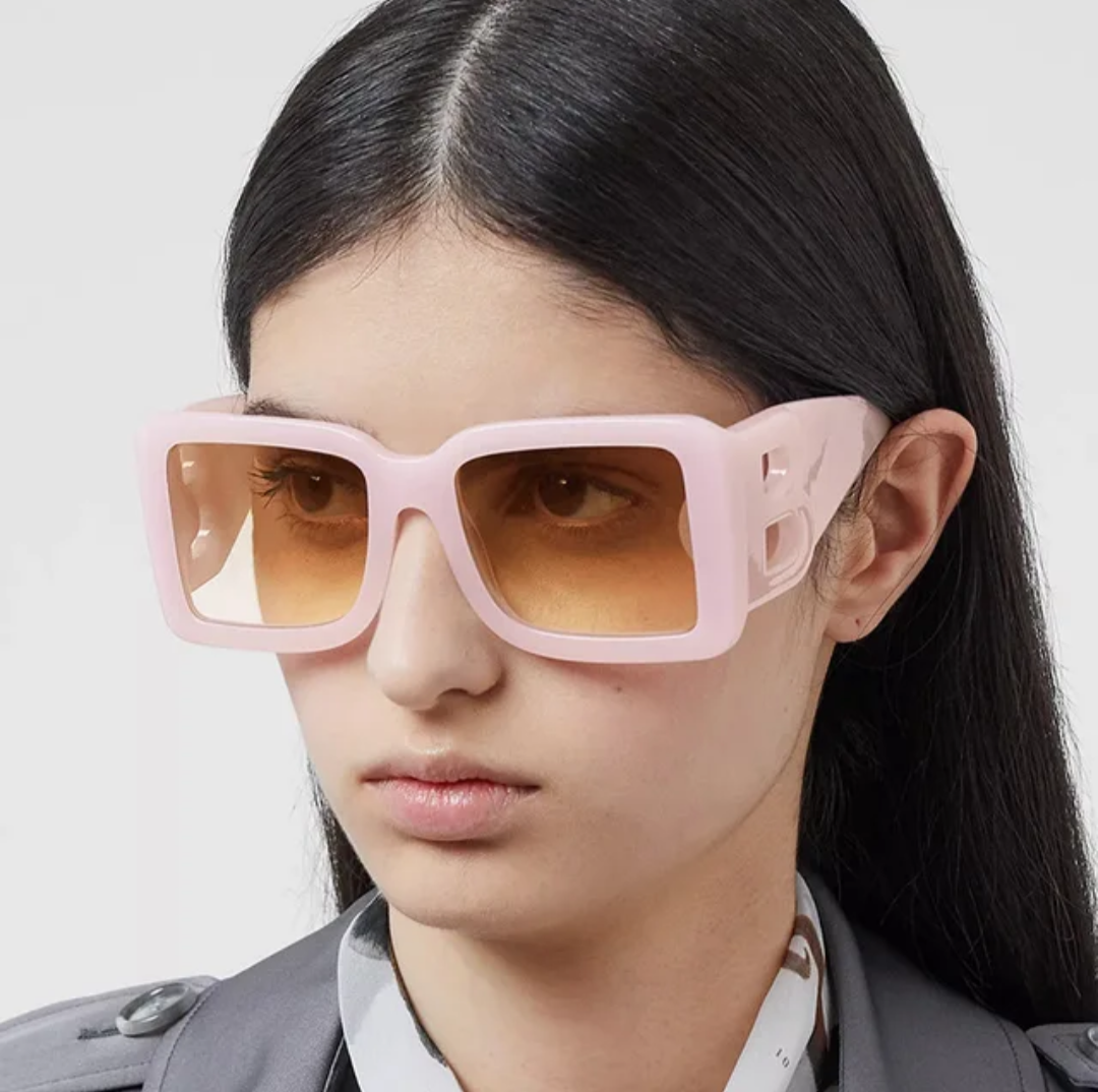 Black The B&#39;s Balenciaga Inspired Sunglasses