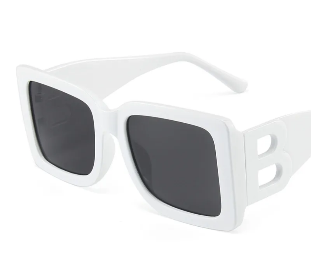 Black The B&#39;s Balenciaga Inspired Sunglasses
