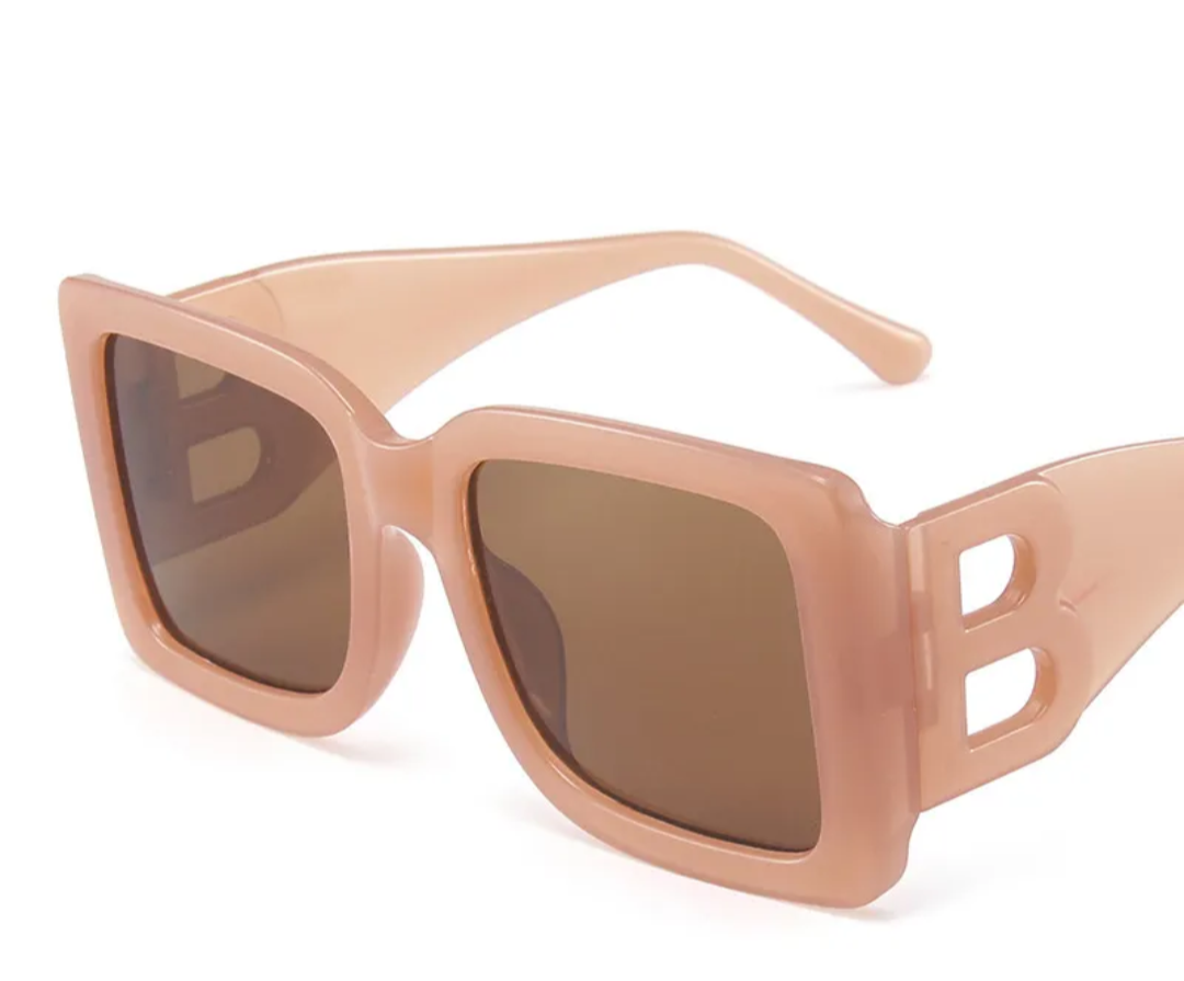 Black The B&#39;s Balenciaga Inspired Sunglasses