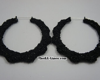 Custom Candy Sprinkle Bamboo Earrings