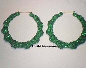 Bamboo Earrings Bling Collection