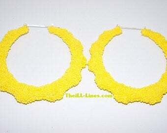 Custom Candy Sprinkle Bamboo Earrings
