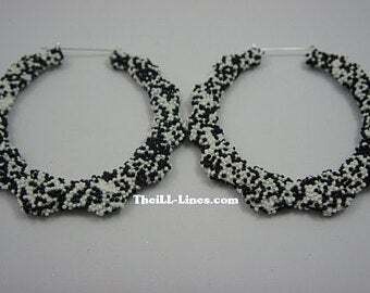 Custom Candy Sprinkle Bamboo Earrings
