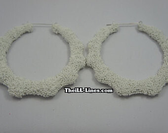 Custom Candy Sprinkle Bamboo Earrings