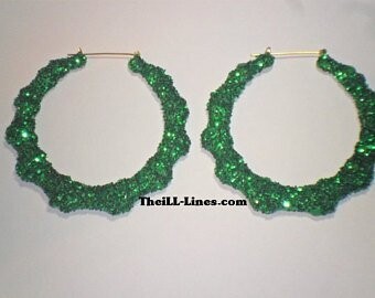 Bamboo Earrings Bling Collection
