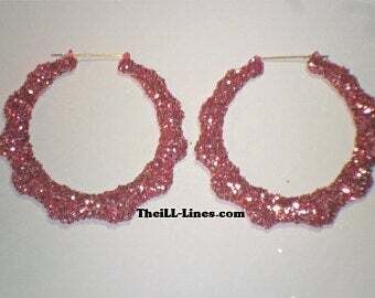 Bamboo Earrings Bling Collection