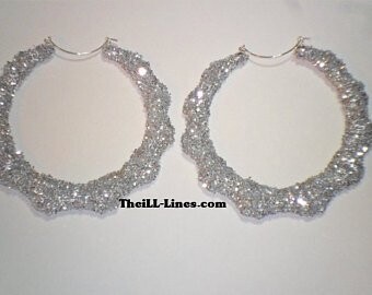 Bamboo Earrings Bling Collection