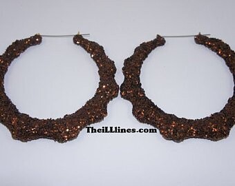 Bamboo Earrings Bling Collection