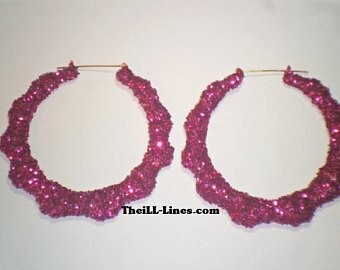 Bamboo Earrings Bling Collection