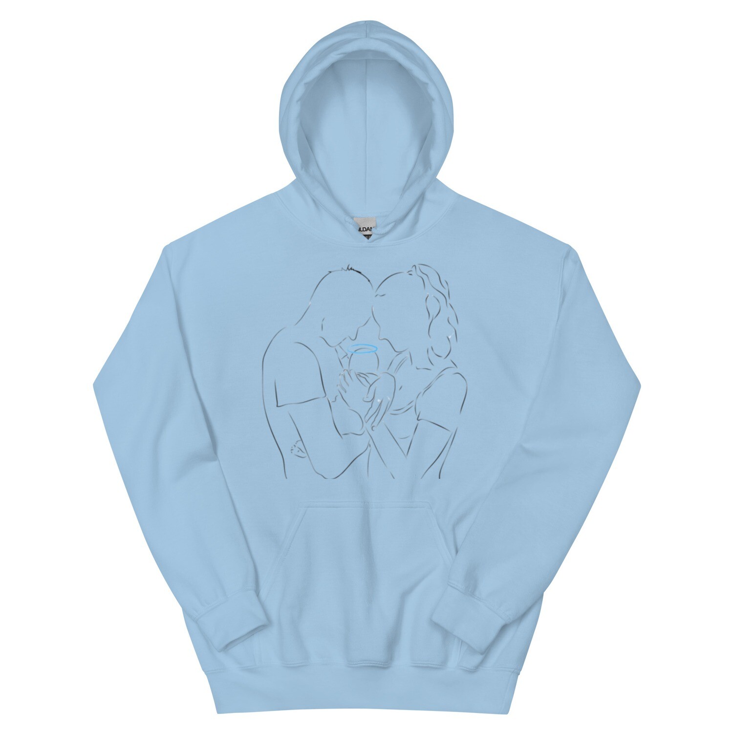 Hoodie &quot;Boy Angel in Heaven&quot; Family