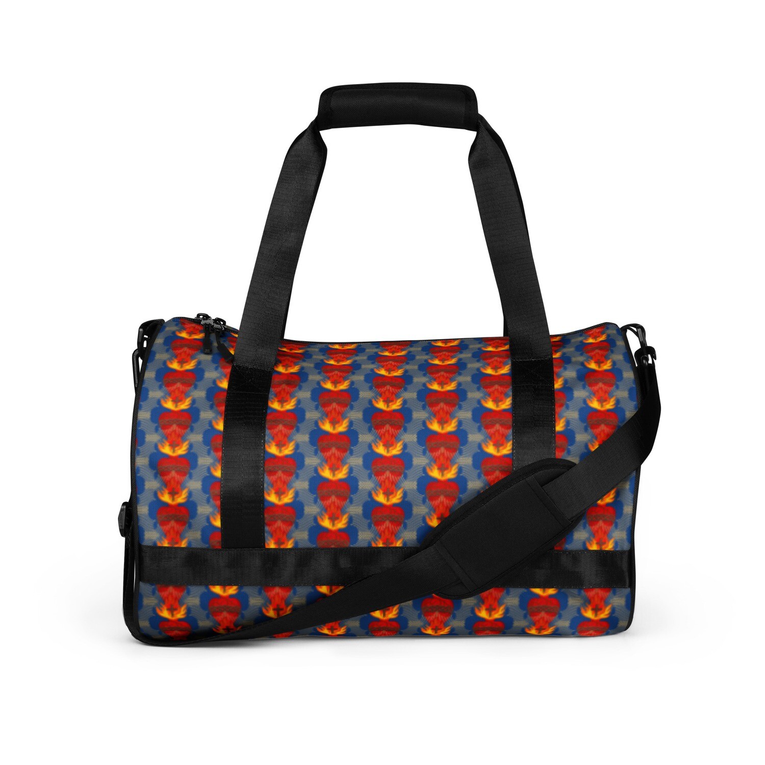 Gym Bag - &quot;Scared Heart&quot; Print